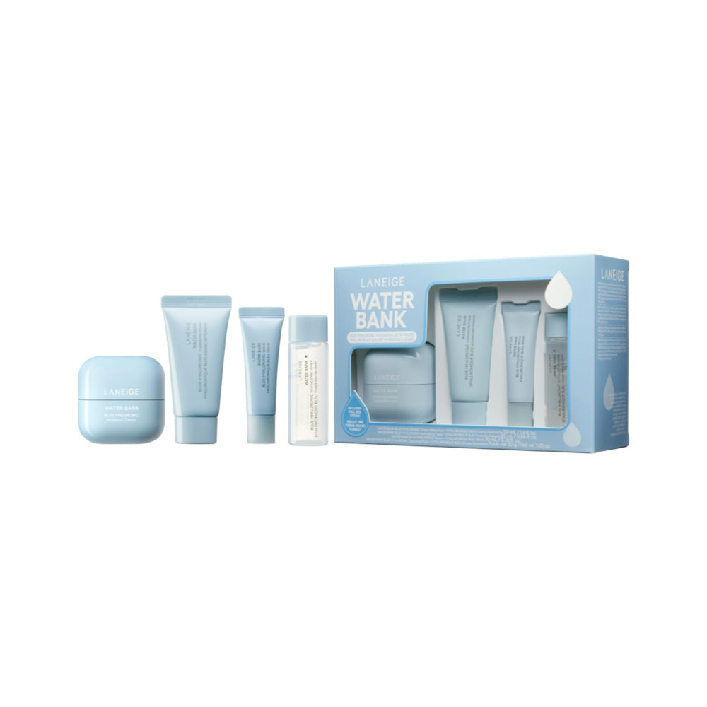 LANEIGE WATER BANK BLUE HYALURONIC SET 4PC Default Title - MamasJan Makeup