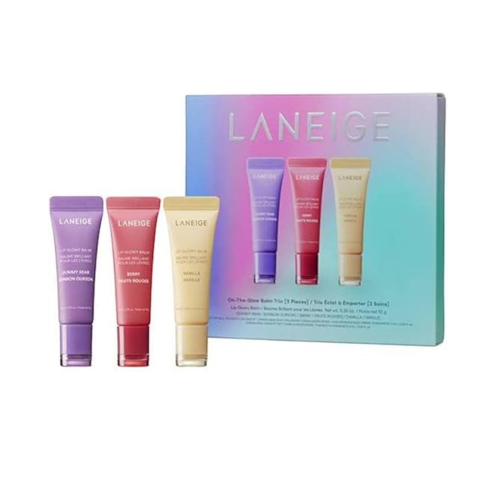 LANEIGE ON THE GLOW LIP BALM TRIO 3PC Default Title - MamasJan Makeup