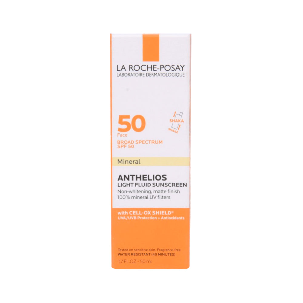 LA ROCHEY-MINERAL ANTHELIOS LIGHT FLUID SUNSCREEN SPF50 50ML Default Title - MamasJan Makeup