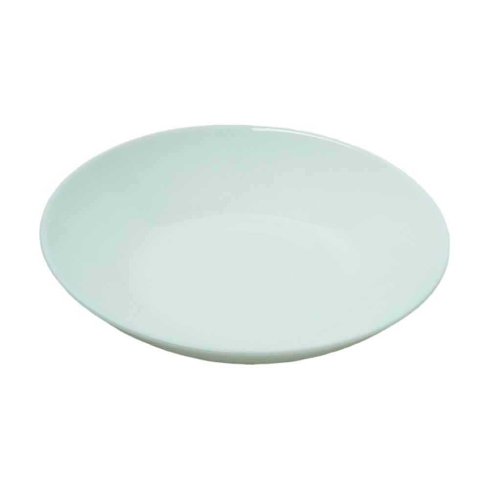 DEEP PLATE LUMINARC DIWALI WHITE N3605 Default Title - MamasJan Crockery
