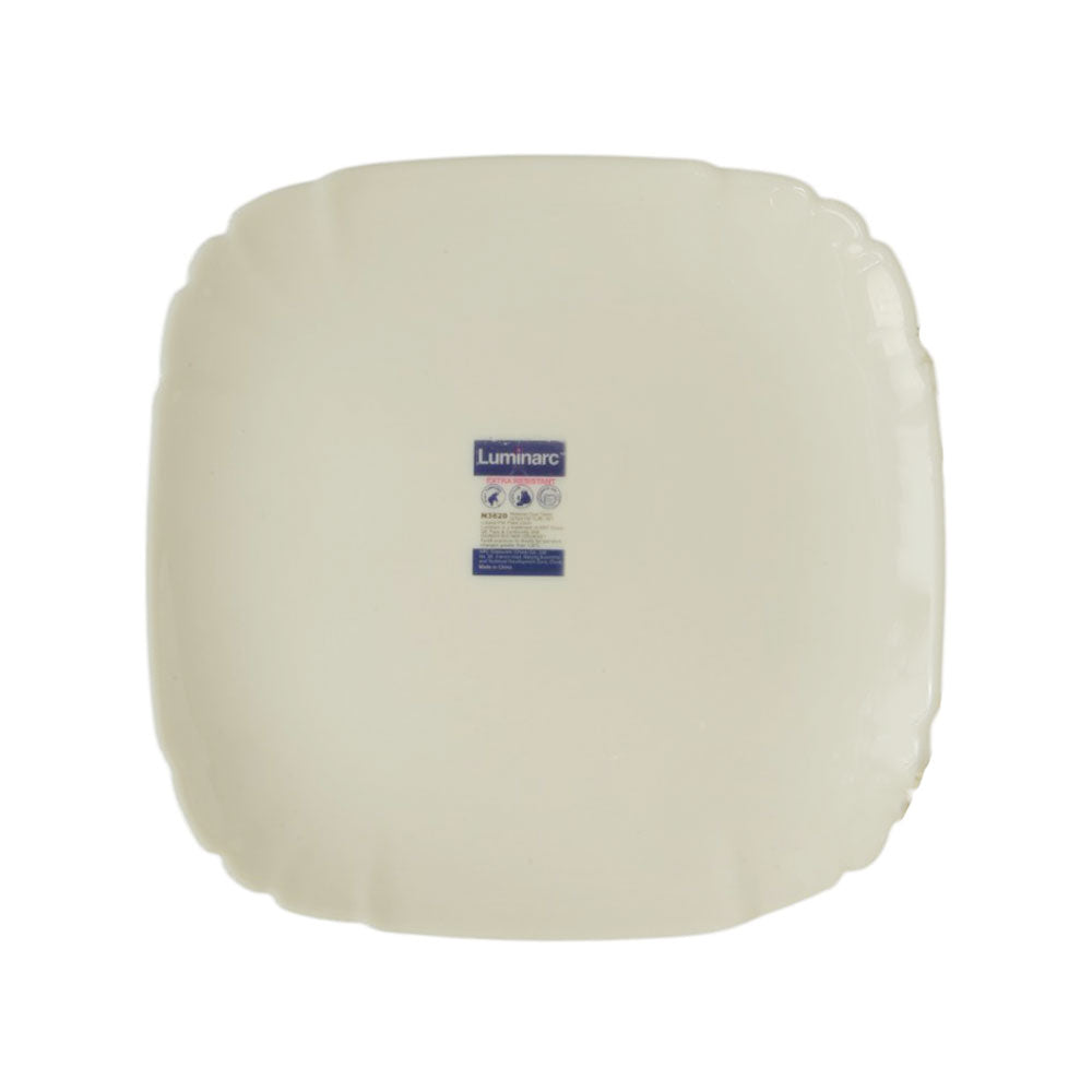 PLATE QUARTER LUMINARC WHITE N3620 Default Title - MamasJan Crockery