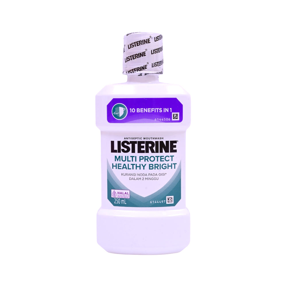 LISTERINE MOUTH WASH HEALTHY BRIGHT & PROTECT 250 ML Default Title - MamasJan Grocery Nonfood