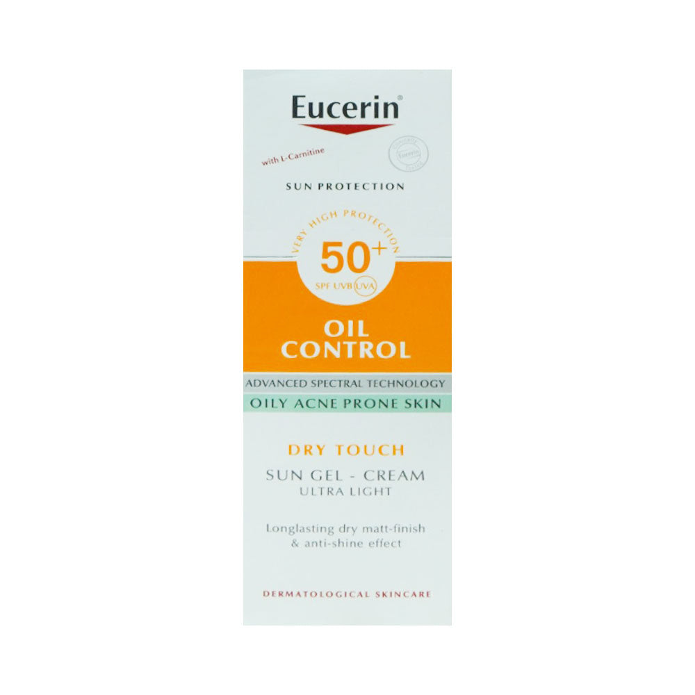 EUCERIN OIL CONTROL SPF50+ SUN GEL 50ML Default Title - MamasJan skincare