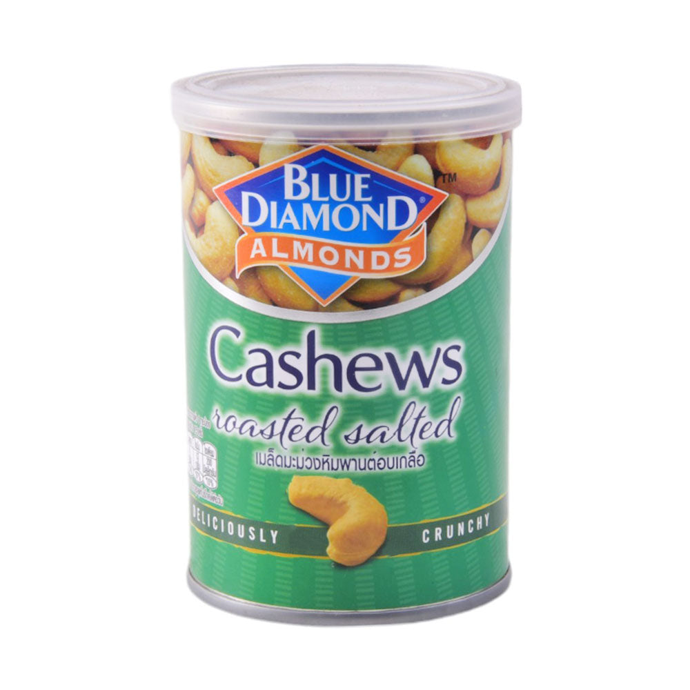 BLUE DIAMOND CASHEW NUTS ROASTED SALTED TIN 135 GM Default Title - MamasJan Grocery