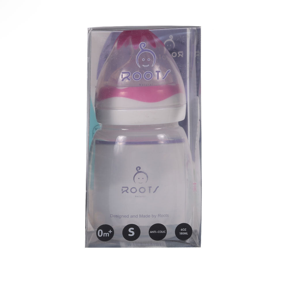 ROOTS NATURAL ANTI COLIC FEEDER 6M+180 ML J1012 Default Title - MamasJan Grocery Nonfood