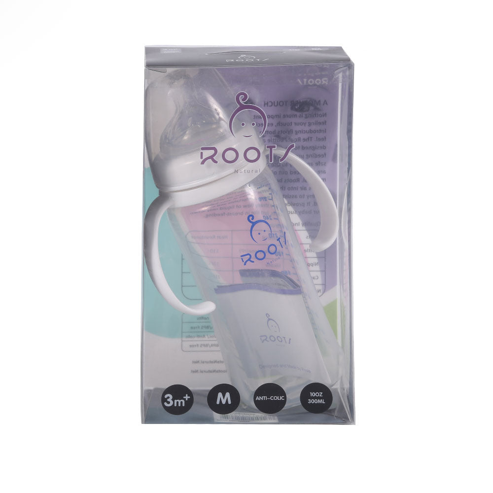 ROOTS NATURAL ANTI COLIC FEEDER 6M+300 ML J1016 Default Title - MamasJan Grocery Nonfood