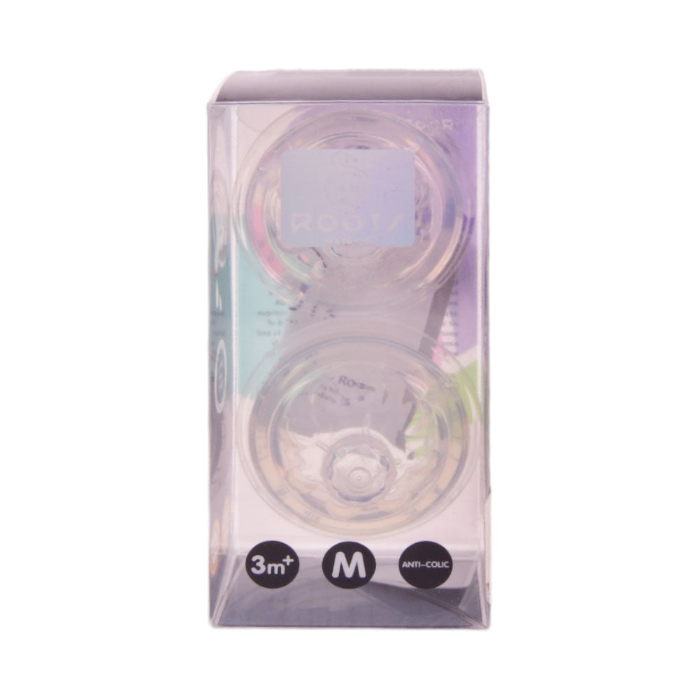 ROOTS NATURAL ANTI COLIC NIPPLE MEDIUM J1000 2PCS Default Title - MamasJan Grocery Nonfood