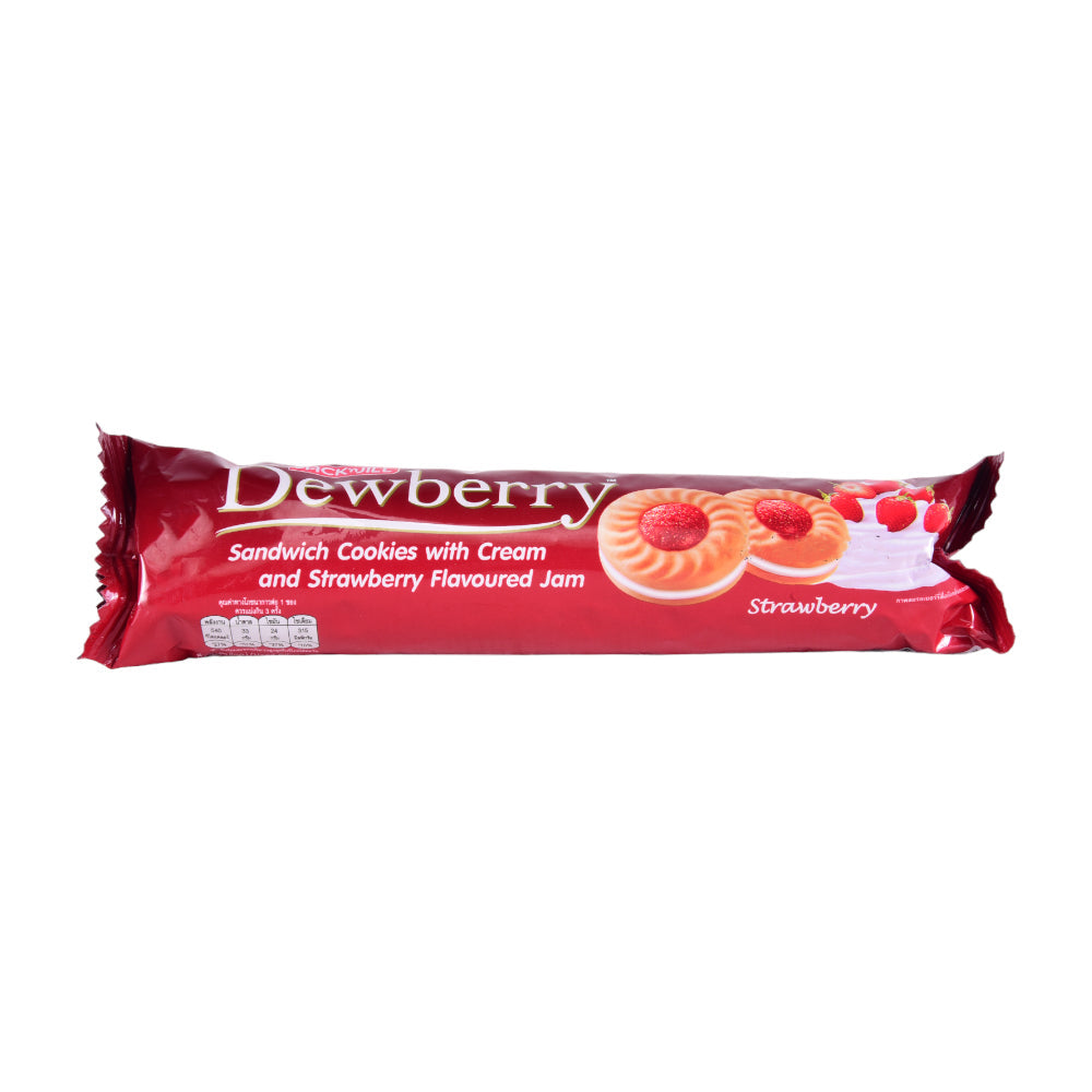 JACK AND JILL DEWBERRY BISCUIT STRAWBERRY 105 GM Default Title - MamasJan GroceryFoods
