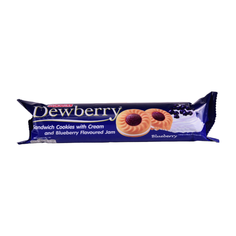 JACK N JILL DEWBERRY BISCUIT BLUEBERRY 105 GM Default Title - MamasJan GroceryFoods
