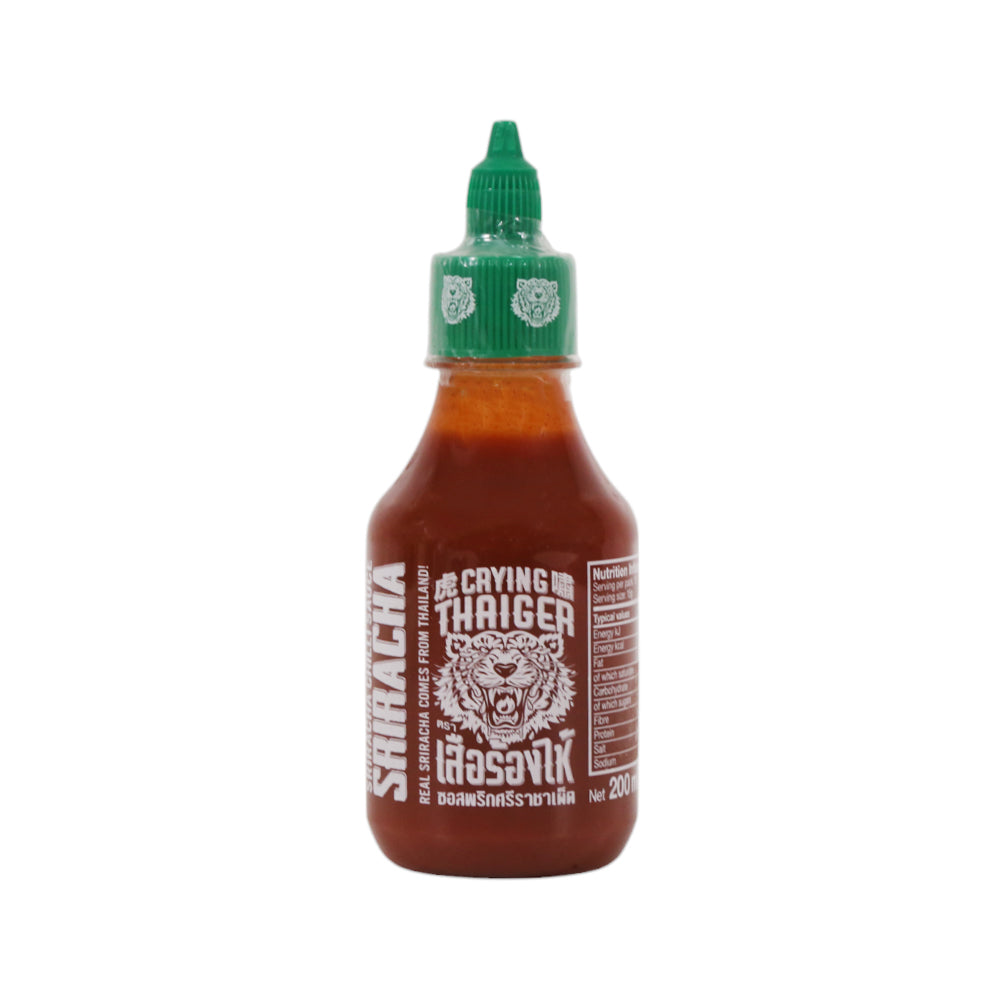 CRYING THAIGER CRIRACHA CHILLI SAUCE SRIRACHA 220 GM Default Title - MamasJan GroceryFoods