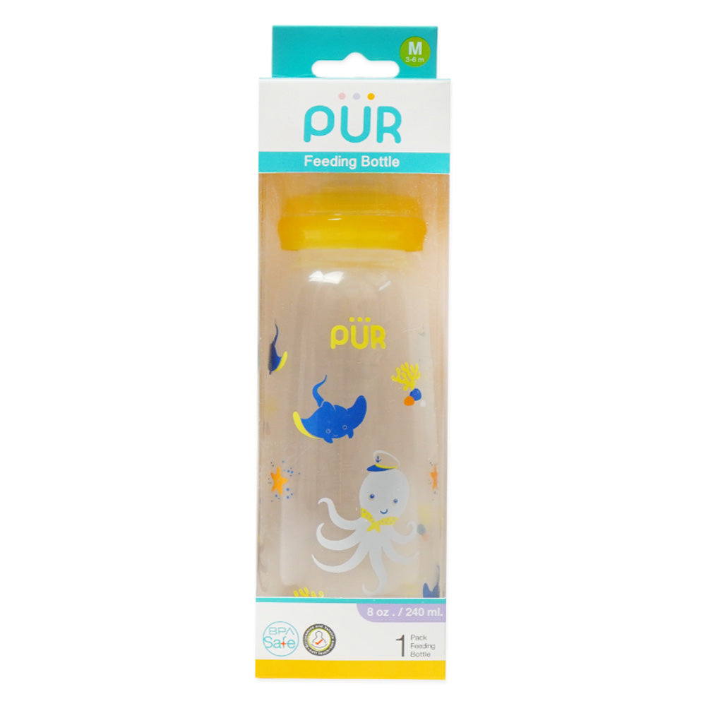 PUR BABY FEEDING BOTTLE 89018 250 ML Default Title - MamasJan Grocery Nonfood