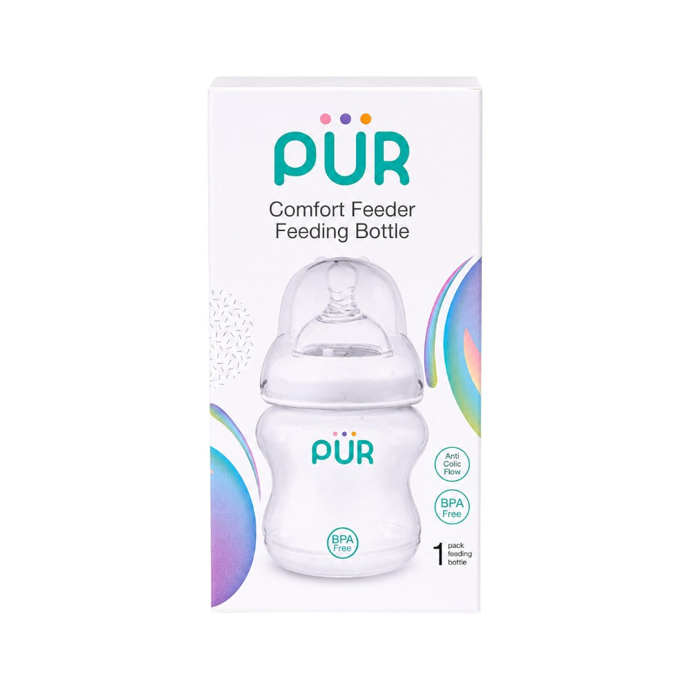 PUR COMFORT FEEDER FEEDING BOTTLE 5 OZ 150ML Default Title - MamasJan Baby Maternity Care