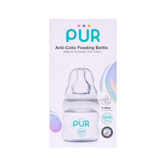 PUR ANTI COLIC FEEDING BOTTLE 2 OZ 60ML Default Title - MamasJan Baby Maternity Care