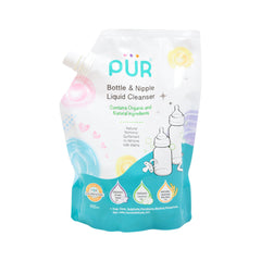 PUR BABY BOTTLE & NIPPLE LIQUID CLEANSER 450 ML Default Title - MamasJan Grocery Nonfood