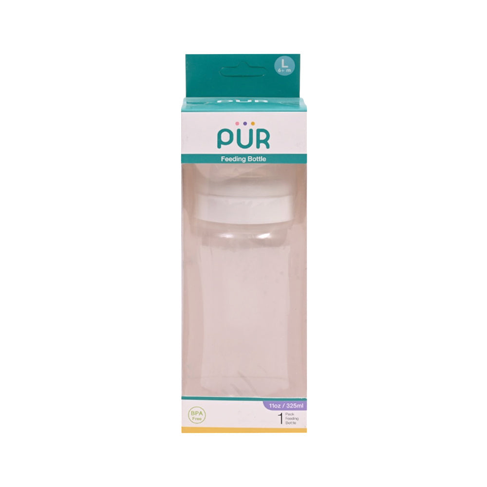 PUR WIDE NECK FEEDING BOTTLE 11 OZ 325ML Default Title - MamasJan Baby Maternity Care