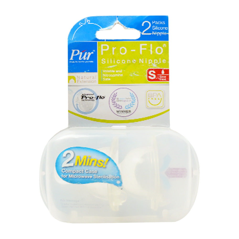 PUR PRO FLO SILICONE NIPPLE 9201 PC Default Title - MamasJan Grocery Nonfood