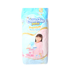MAMY POKO PANTS PREMIUM GIRL XXXL 22 PC AIR WAVE 18-35 KG Default Title - MamasJan Grocery Nonfood