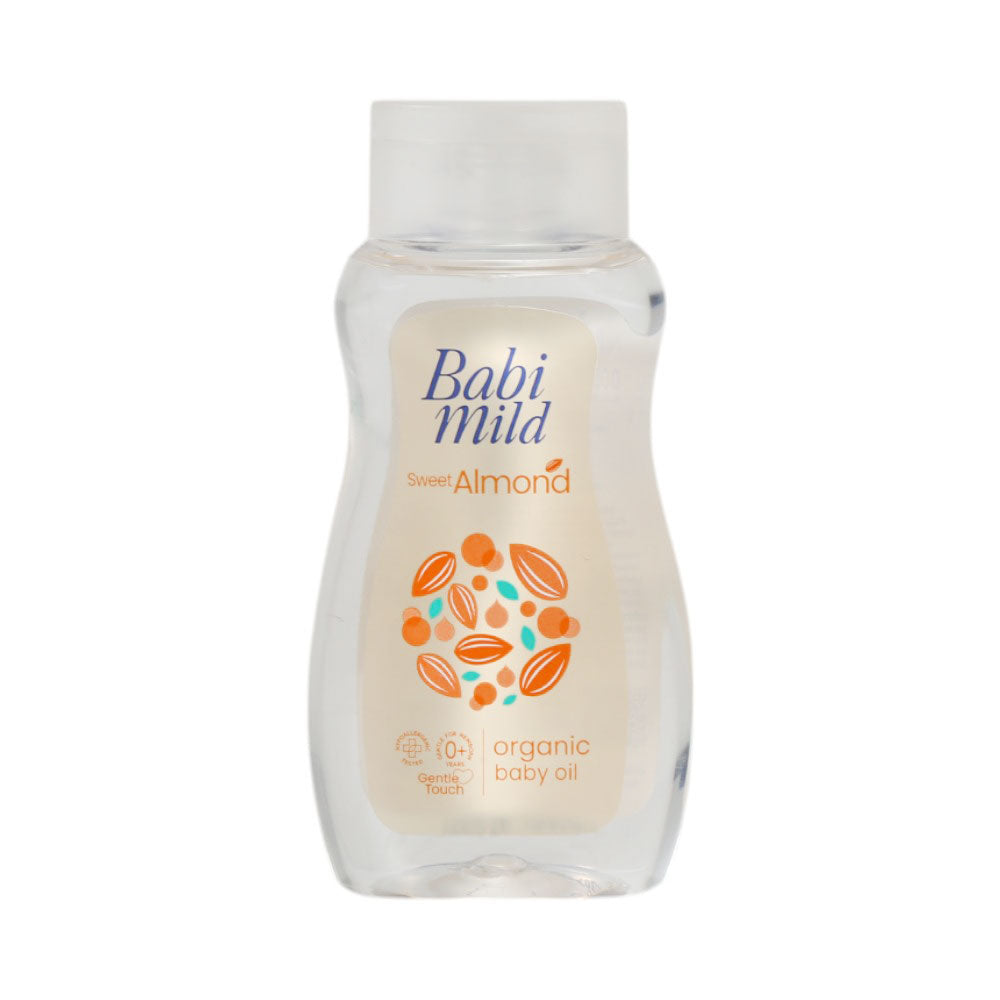 BABI MILD BABY OIL SWEET ALMOND 100 ML Default Title - MamasJan Grocery Nonfood