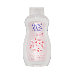BABI MILD BABY OIL ORGANIC WHITE SAKURA 200 ML Default Title - MamasJan Grocery Nonfood