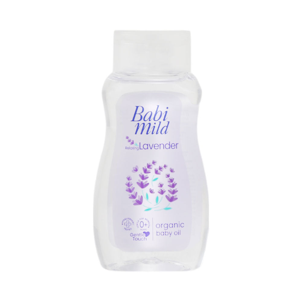BABI MILD BABY OIL ORGANIC LAVENDER 100 ML Default Title - MamasJan Grocery Nonfood