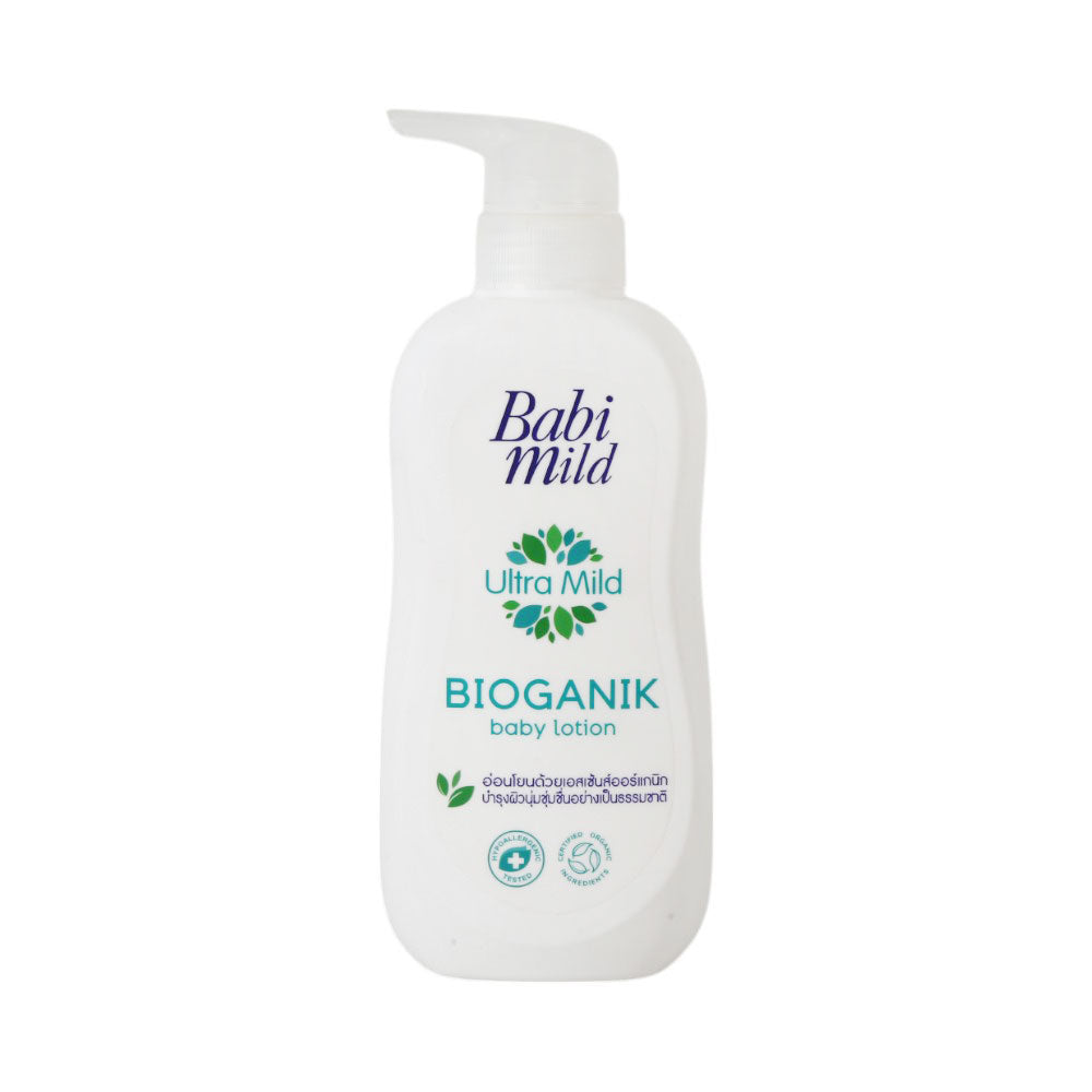 BABI MILD BABY LOTION ORGANIC BIOGANIK 350 ML Default Title - MamasJan Grocery Nonfood