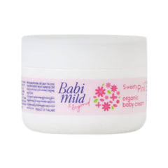 BABI MILD BABY CREAM ORGANIC SWEETY PINK 50 GM Default Title - MamasJan Grocery Nonfood