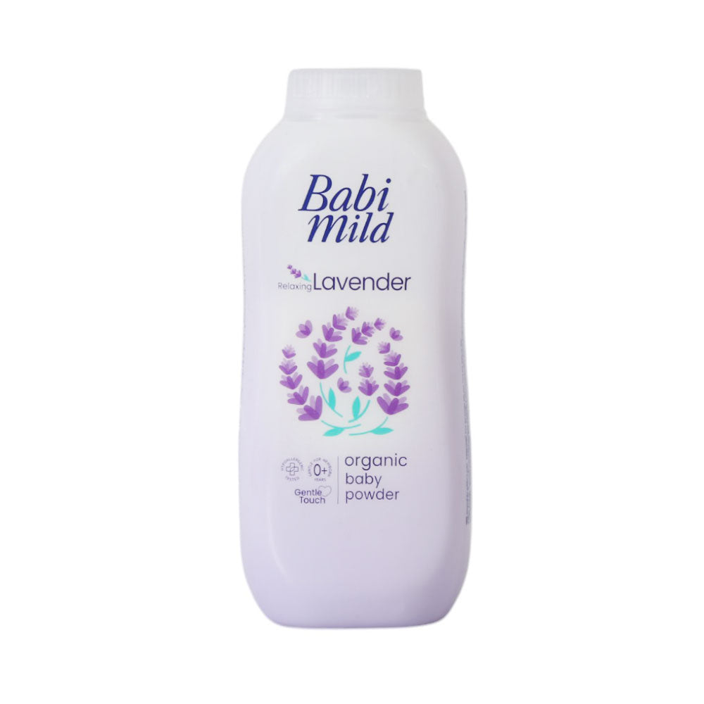 BABI MILD BABY POWDER ORGANIC LAVENDER 160 GM Default Title - MamasJan Grocery Nonfood