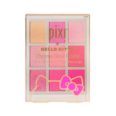 PIXI HELLO KITTY CHROME GLOW PALETTE 25.2G Default Title - MamasJan Makeup