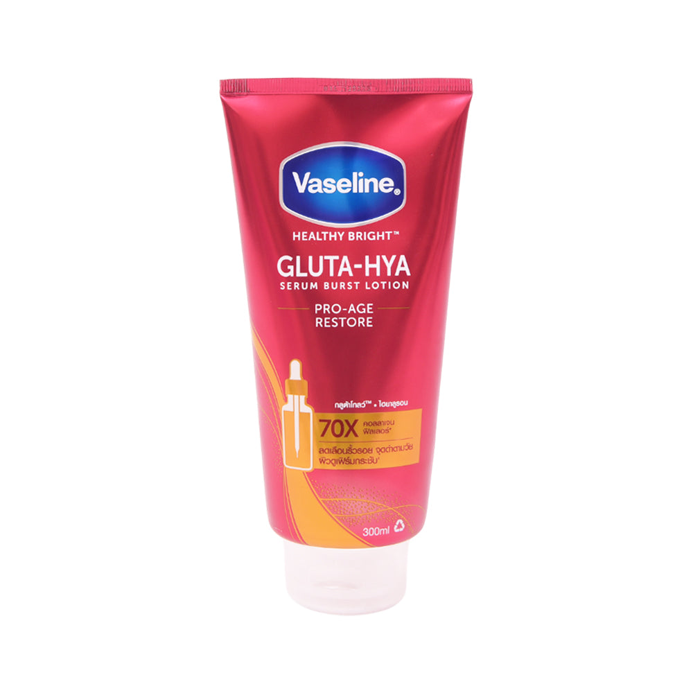 VASELINE GLUTA-HYA PRO-AGE RESTORE LOTION 300ML Default Title - MamasJan skincare