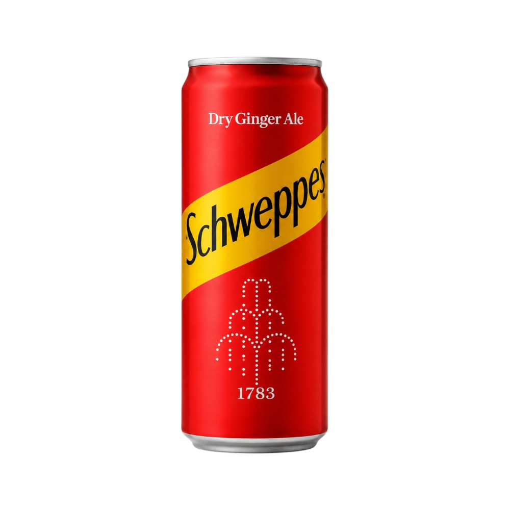 SCHWEPPES DRINK DRY GINGER ALE 330ML Default Title - MamasJan GroceryFoods