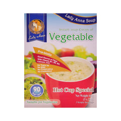 LADY ANNA INSTANT SOUP CREAM VEGETABLE 66G (3X22G) Default Title - MamasJan Grocery