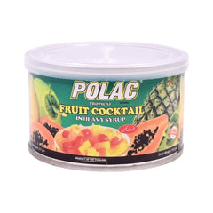 POLAC TROPICAL FRUIT COCKTAIL 217 GM Default Title - MamasJan Grocery Food