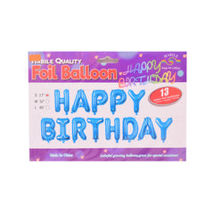 7 PARTY FOIL BALOONS 13PC IR Default Title - MamasJan Toys