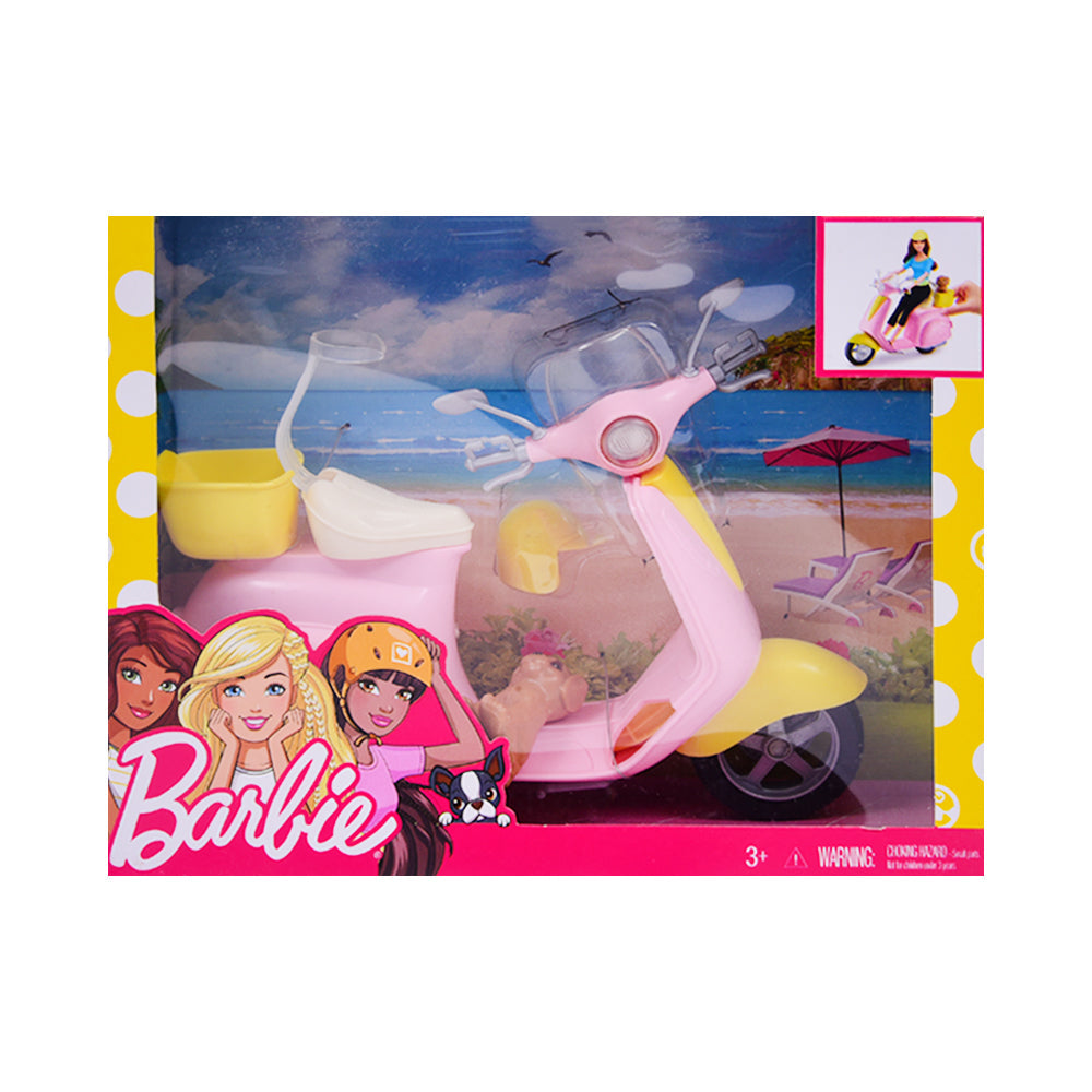 DVX56 BARBIE SCOOTER WITH PUPPY A.I Default Title - MamasJan Toys