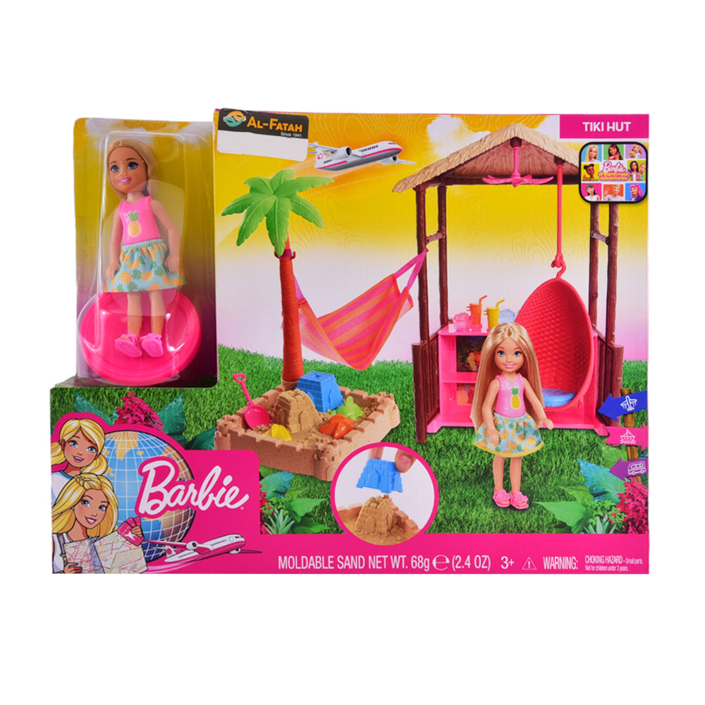 FWV24 BARBIE TIKI HUT WITH SAND Default Title - MamasJan Toys