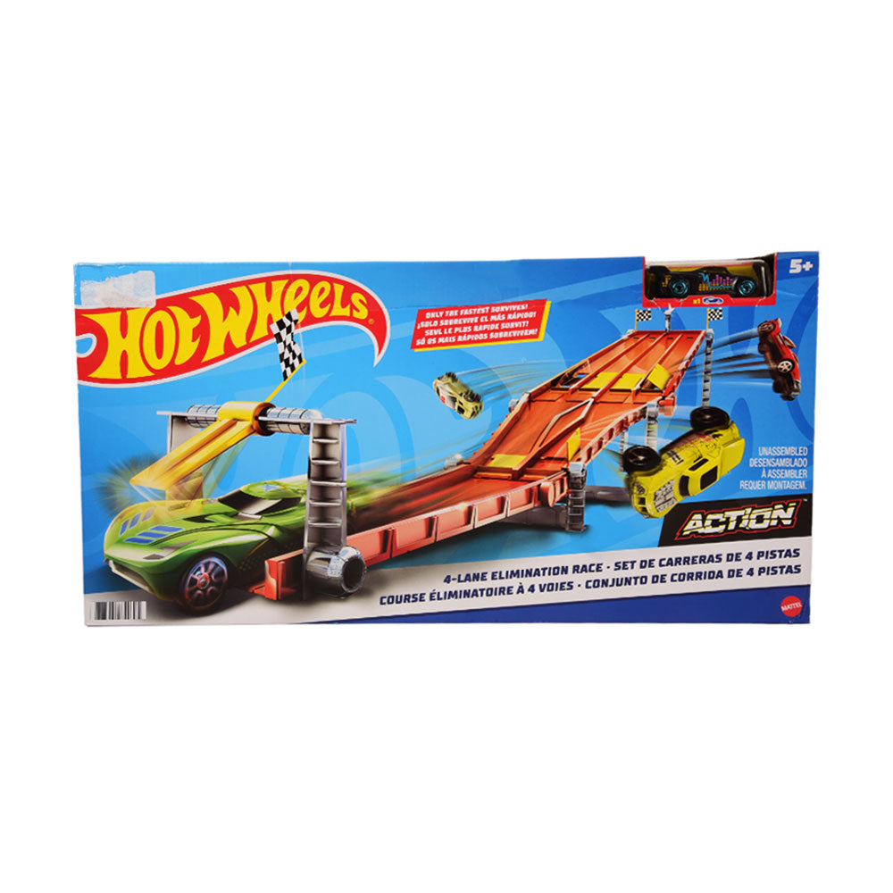 HW 4 LANE ELIMINATION RACE TRACK GDY60 Default Title - MamasJan Toys