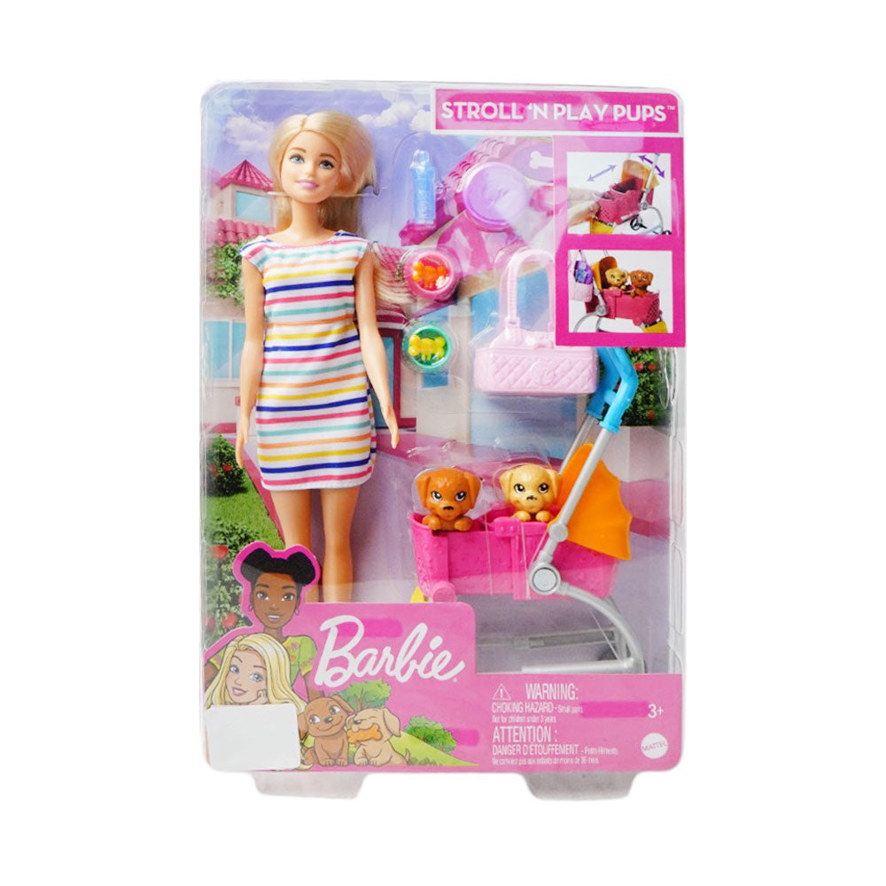 GHV92 BRB DOG PRAM DOLL Default Title - MamasJan Toys