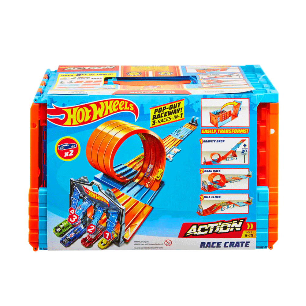 GKT87 HW RACE CRATE TRACK Default Title - MamasJan Toys