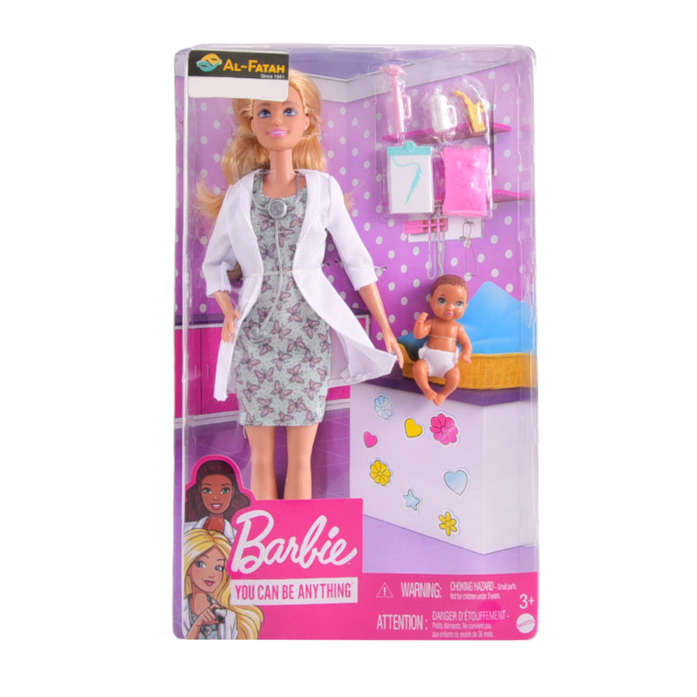 GVK03 BARBIE DOCTOR DOLL A.I Default Title - MamasJan Toys