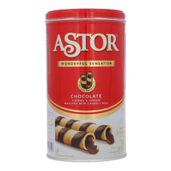 ASTOR WAFER STICK CHOCOLATE CREAMY INTENSE TIN 330 GM Default Title - MamasJan Grocery
