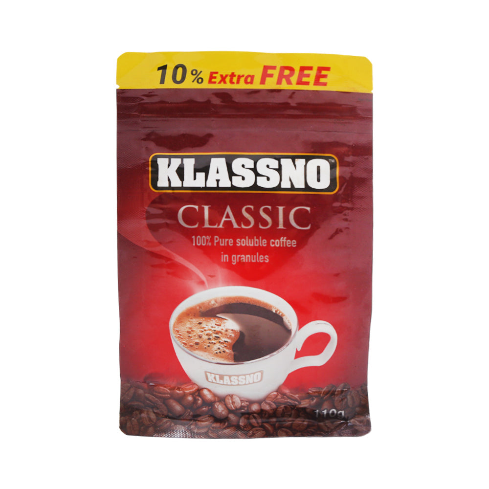 KLASSNO COFFEE CLASSIC POUCH 110 GM Default Title - MamasJan Grocery Food