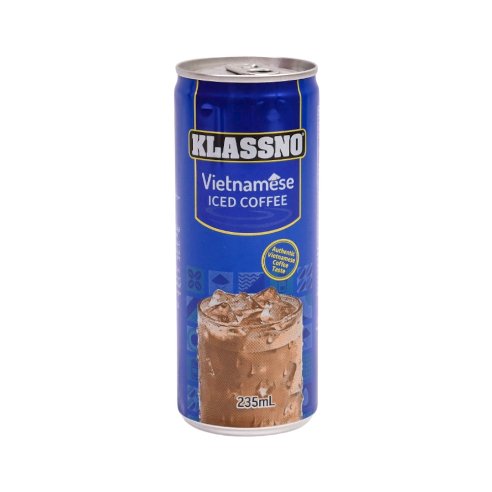 KLASSNO VIETNAMESE ICED COFFEE AUTHENTIC VIESNAMESE CAN 235 Default Title - MamasJan Grocery Food