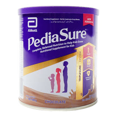 PEDIASURE NUTRITIONAL SUPPLEMENT POWDER FOR KIDS CHOCOLATE TIN 400 Default Title - MamasJan Grocery