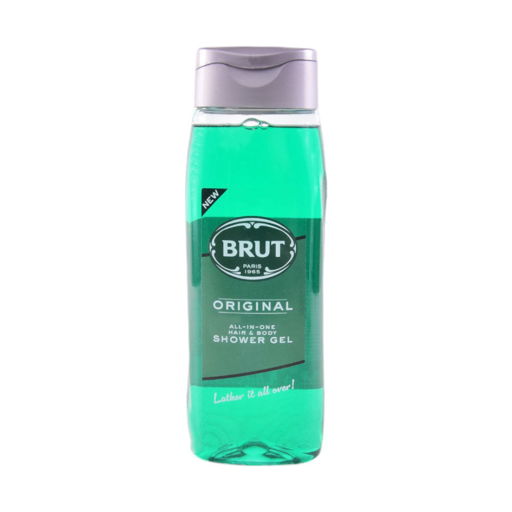 BRUT SHOWER GEL ORIGINAL ALL IN ONE 500 ML Default Title - MamasJan Grocery Nonfood