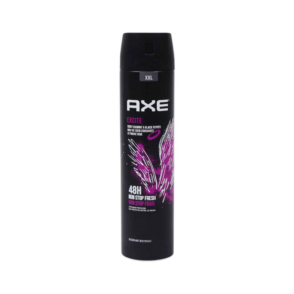 AXE DEODORANT EXCITE CRISP COCONUT & BLACK PEPPER 250 ML Default Title - MamasJan perfumes