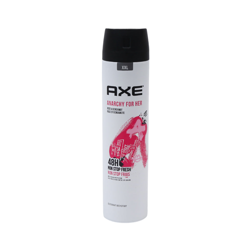 AXE DEODORANT ANARCHY FOR HER ROSE & BERGAMOT 250 ML Default Title - MamasJan perfumes