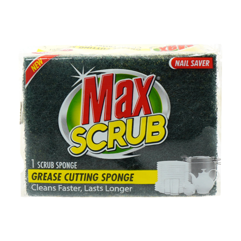 MAX SCRUB SPONGE NAIL SAVER SINGLE Default Title - MamasJan Grocery Nonfood