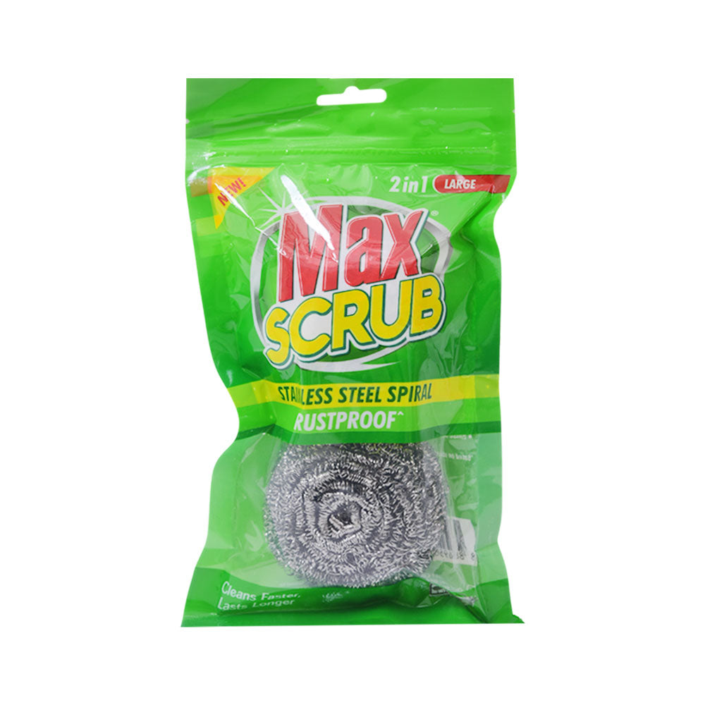 MAX SCRUB SPIRAL 2 IN 1 JUMBO Default Title - MamasJan Grocery Nonfood