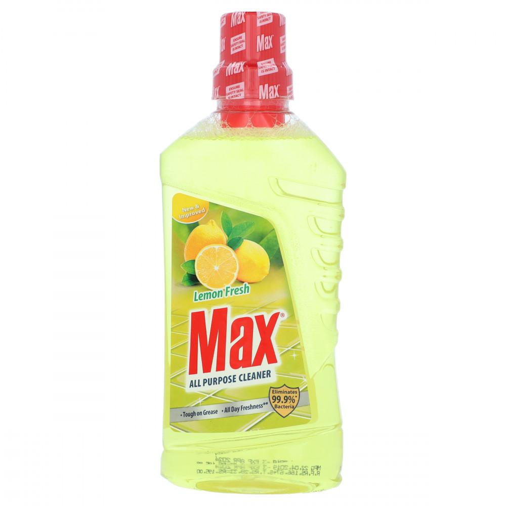 MAX CLEANER ALL PURPOSE LEMON FRESH 500 ML Default Title - MamasJan Grocery Nonfood