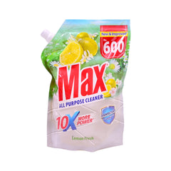 MAX CLEANER ALL PURPOSE POUCH LEMON 800 ML Default Title - MamasJan Grocery Nonfood